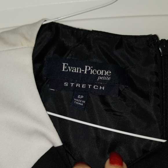 NWT Evan-Picone Petitie Dress SZ 6 - Picture 3 of 8